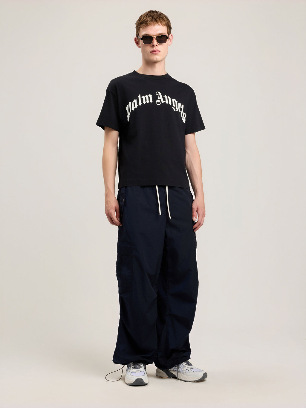 Curved Logo T-Shirt
