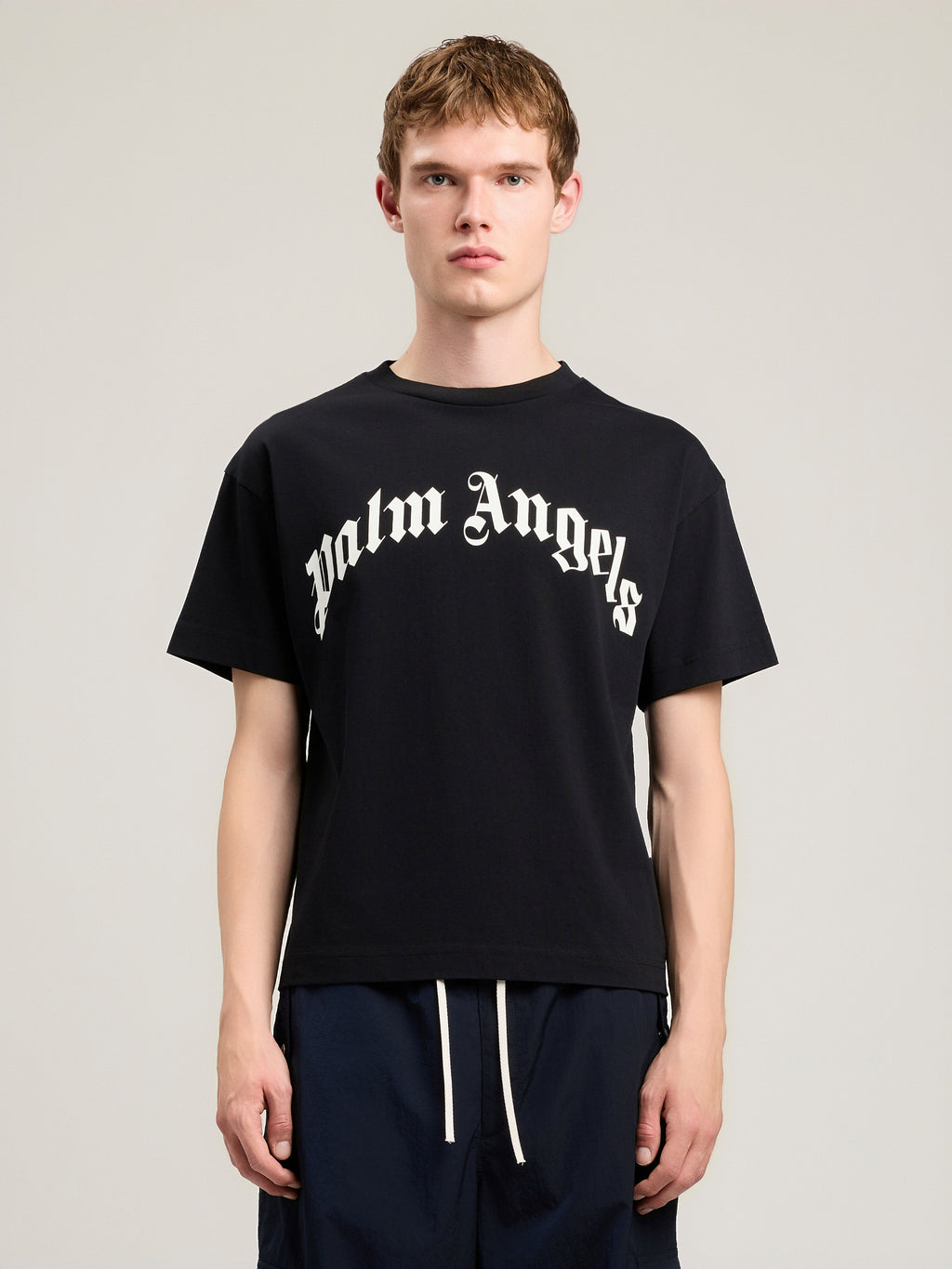 Curved Logo T-Shirt