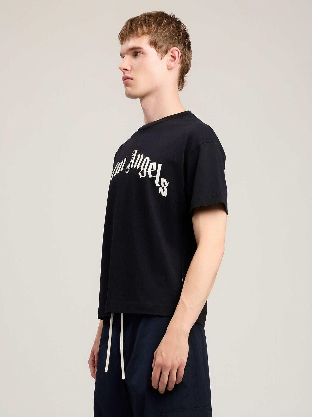 Curved Logo T-Shirt