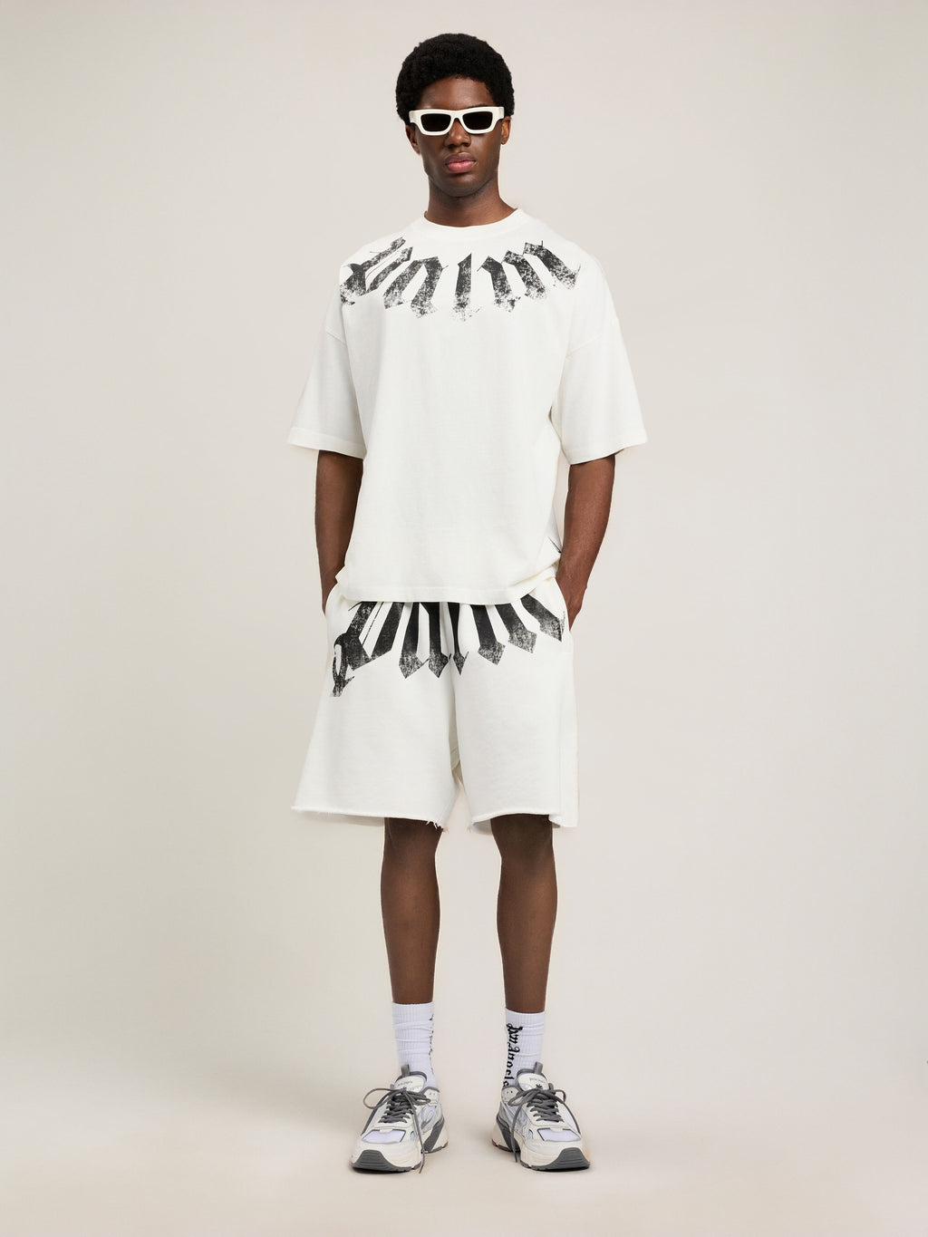 Big Neck Logo Loose T-Shirt