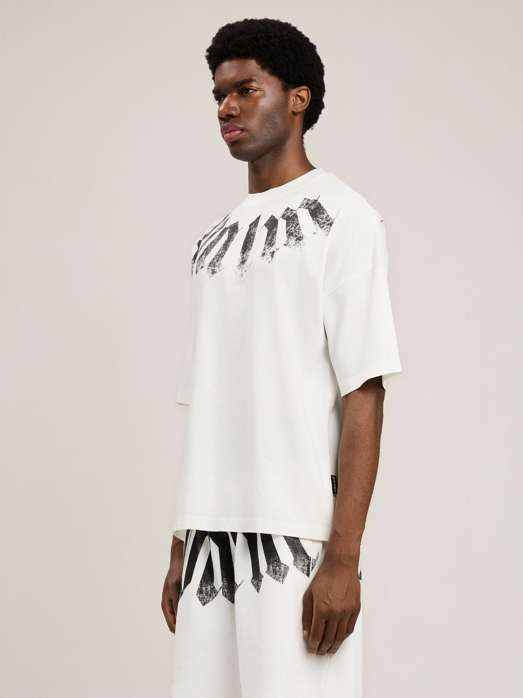 Big Neck Logo Loose T-Shirt