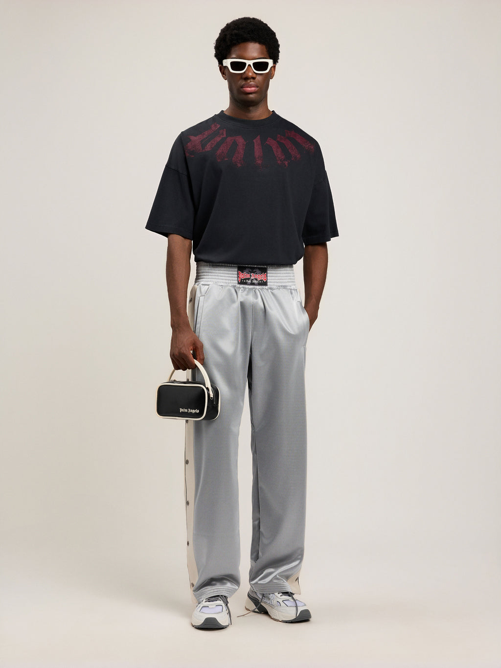 Big Neck Logo Loose T-Shirt