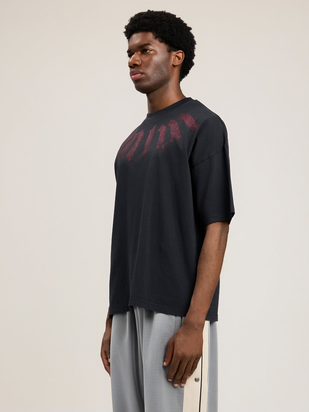 Big Neck Logo Loose T-Shirt