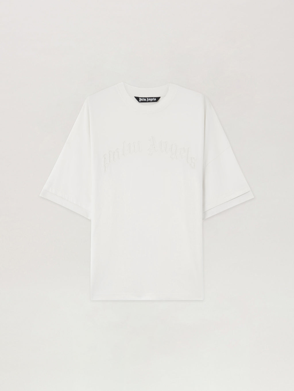 Curved Logo Loose Double T-Shirt
