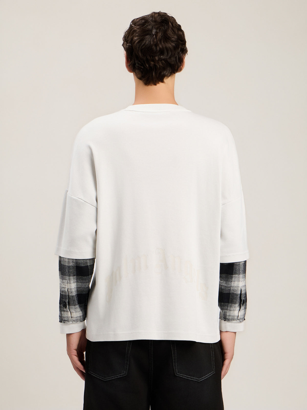 Skull Double Long-Sleeved Shirt
