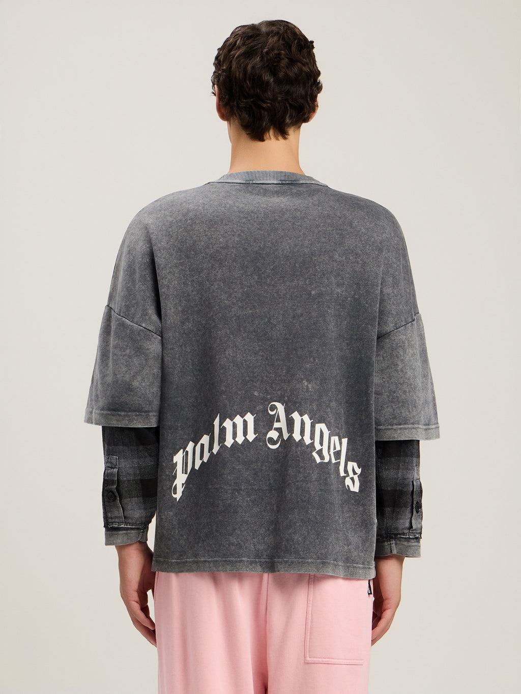 Skull Double Long-Sleeved Shirt