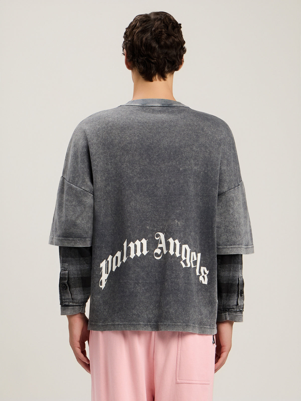 Skull Double Long-Sleeved Shirt
