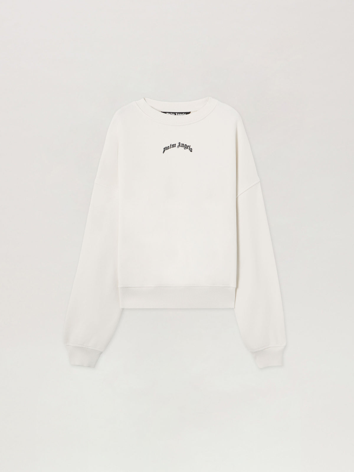Back Curved Logo Loose Sweatshirt