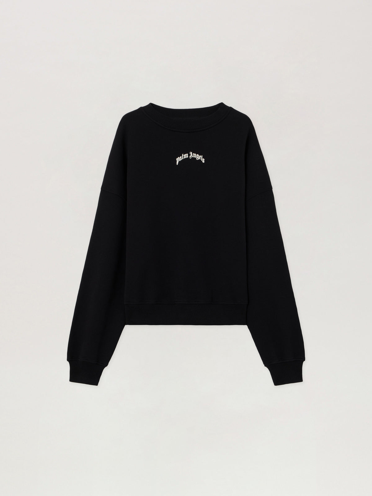 Back Curved Logo Loose Sweatshirt