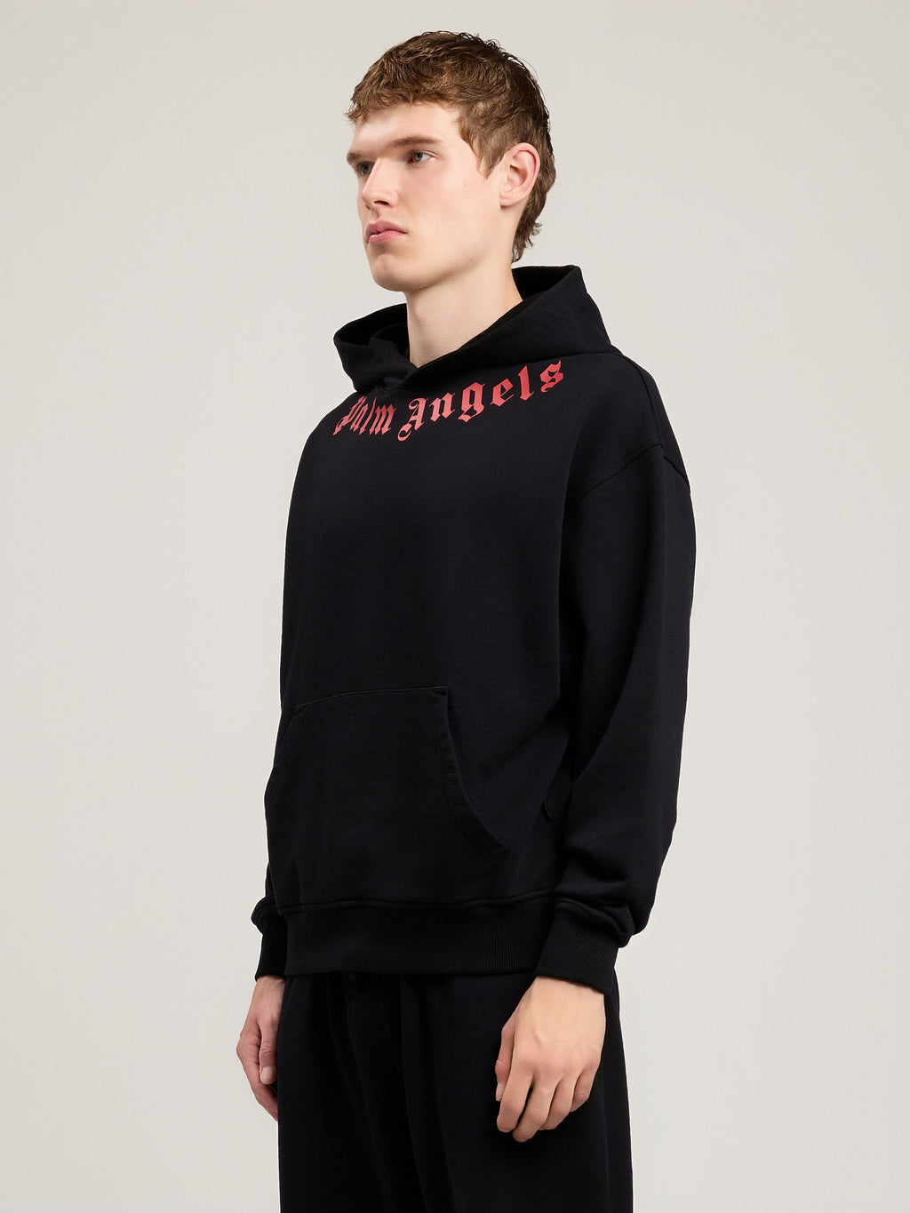 Neck Logo Hoodie