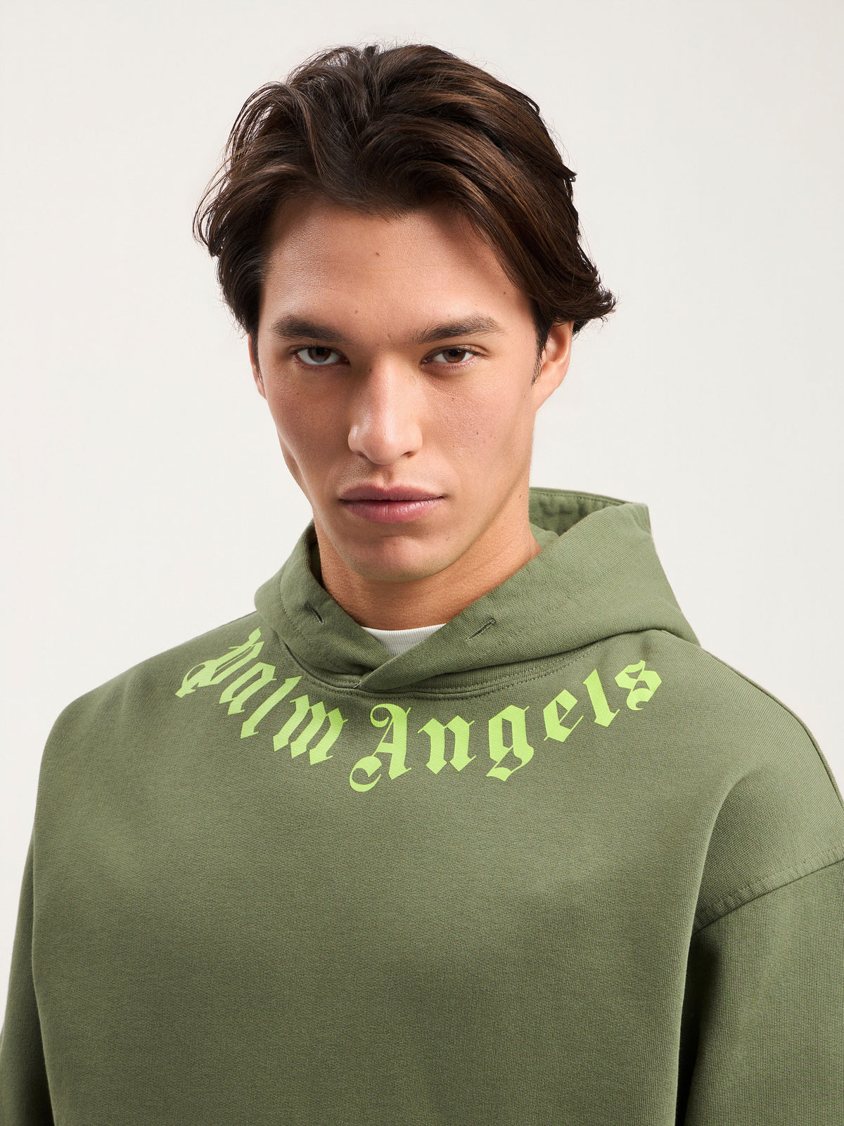 Neck Logo Hoodie