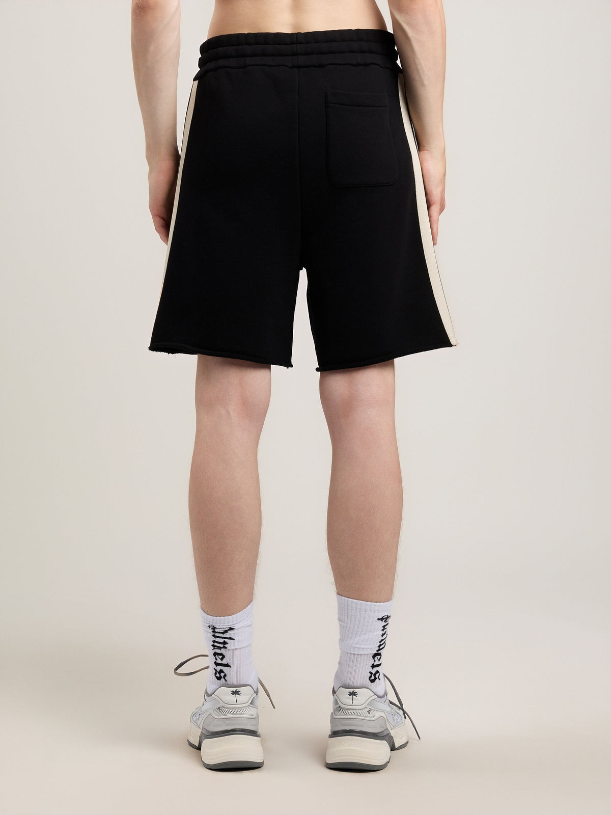 Curved Logo Track Sweatshorts