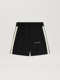 CLASSIC LOGO TRACK SHORTS BLACK OFF WHIT