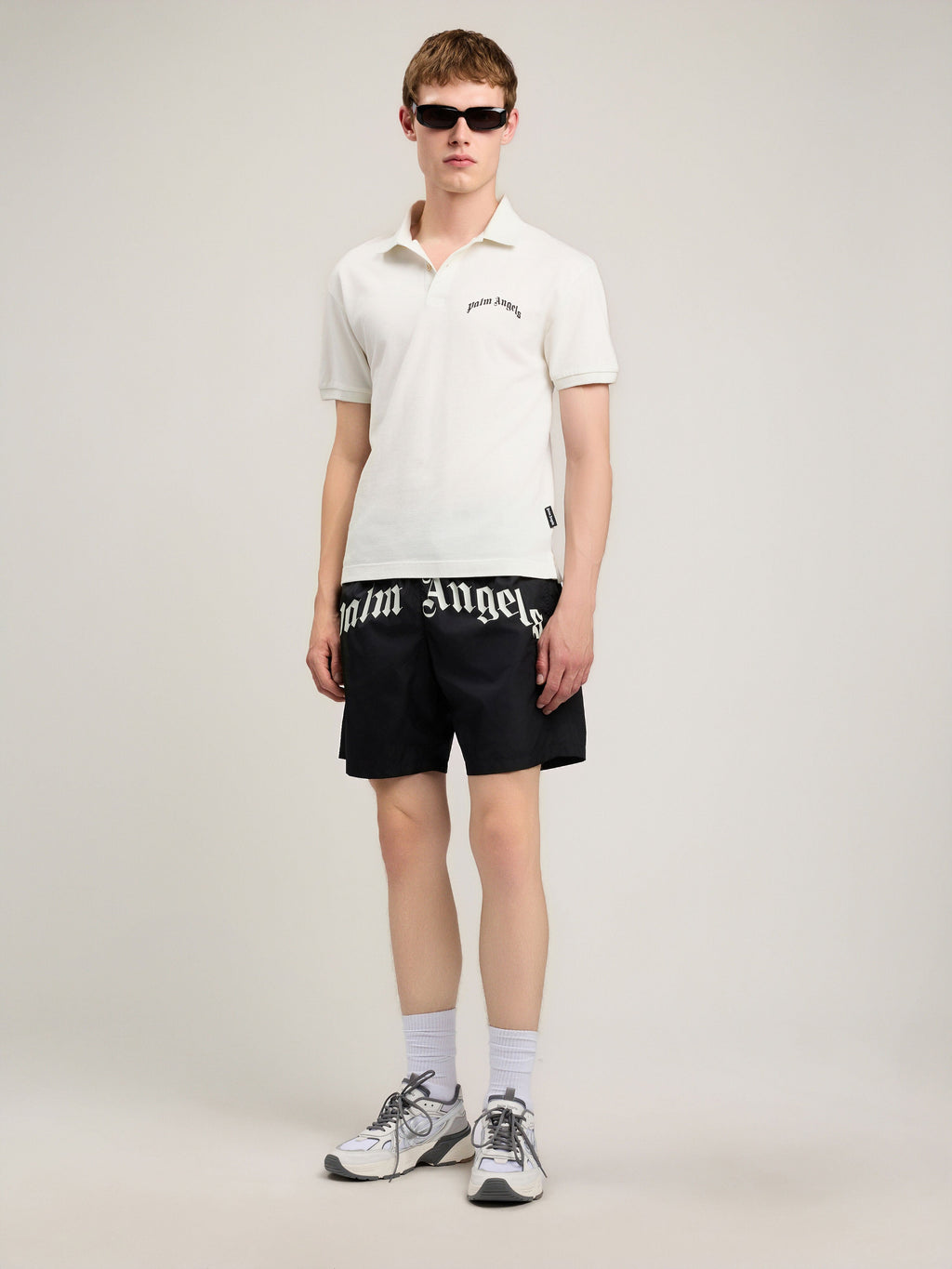 Curved Logo Swimshorts