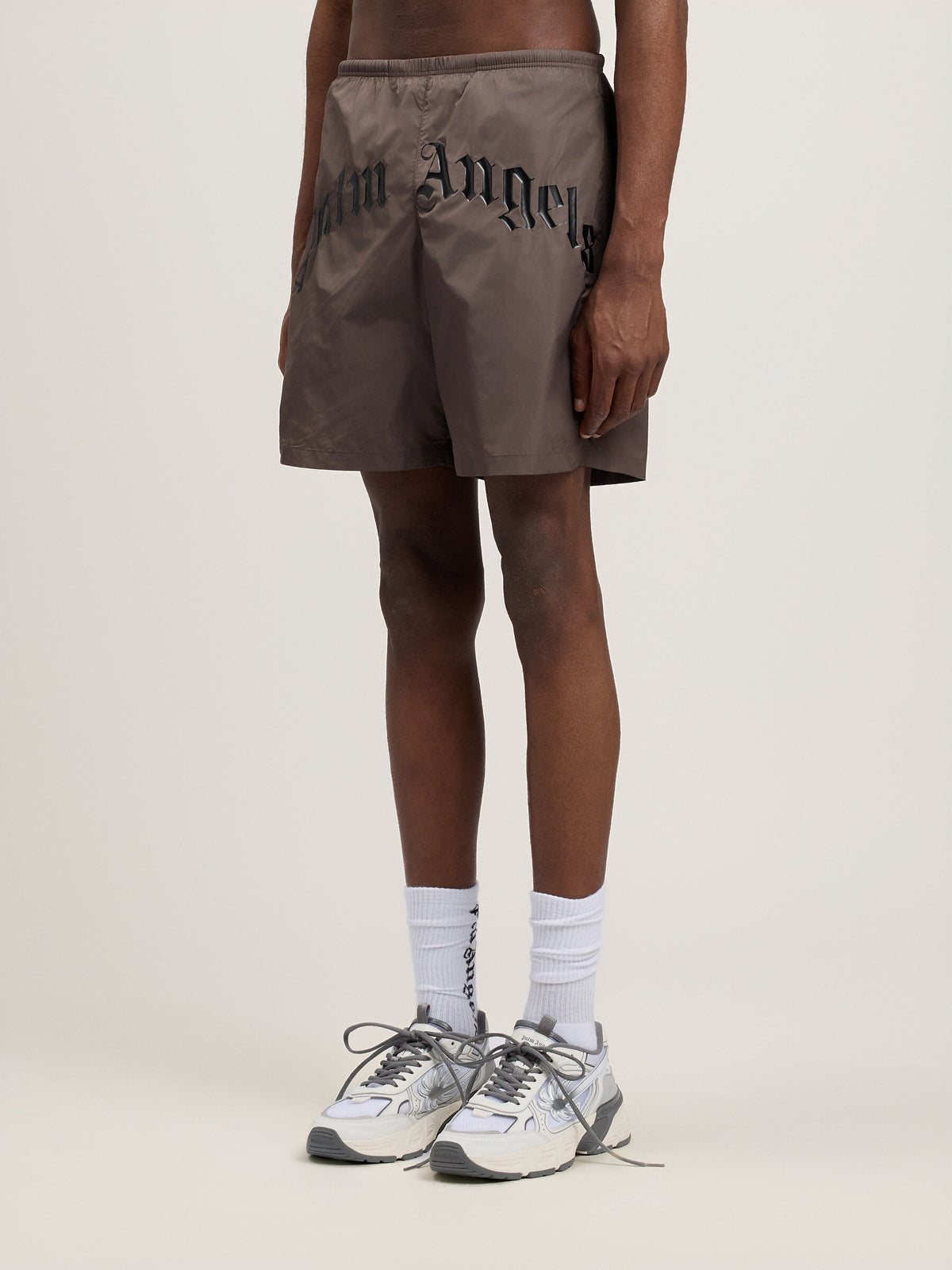 Curved Logo Swimshorts