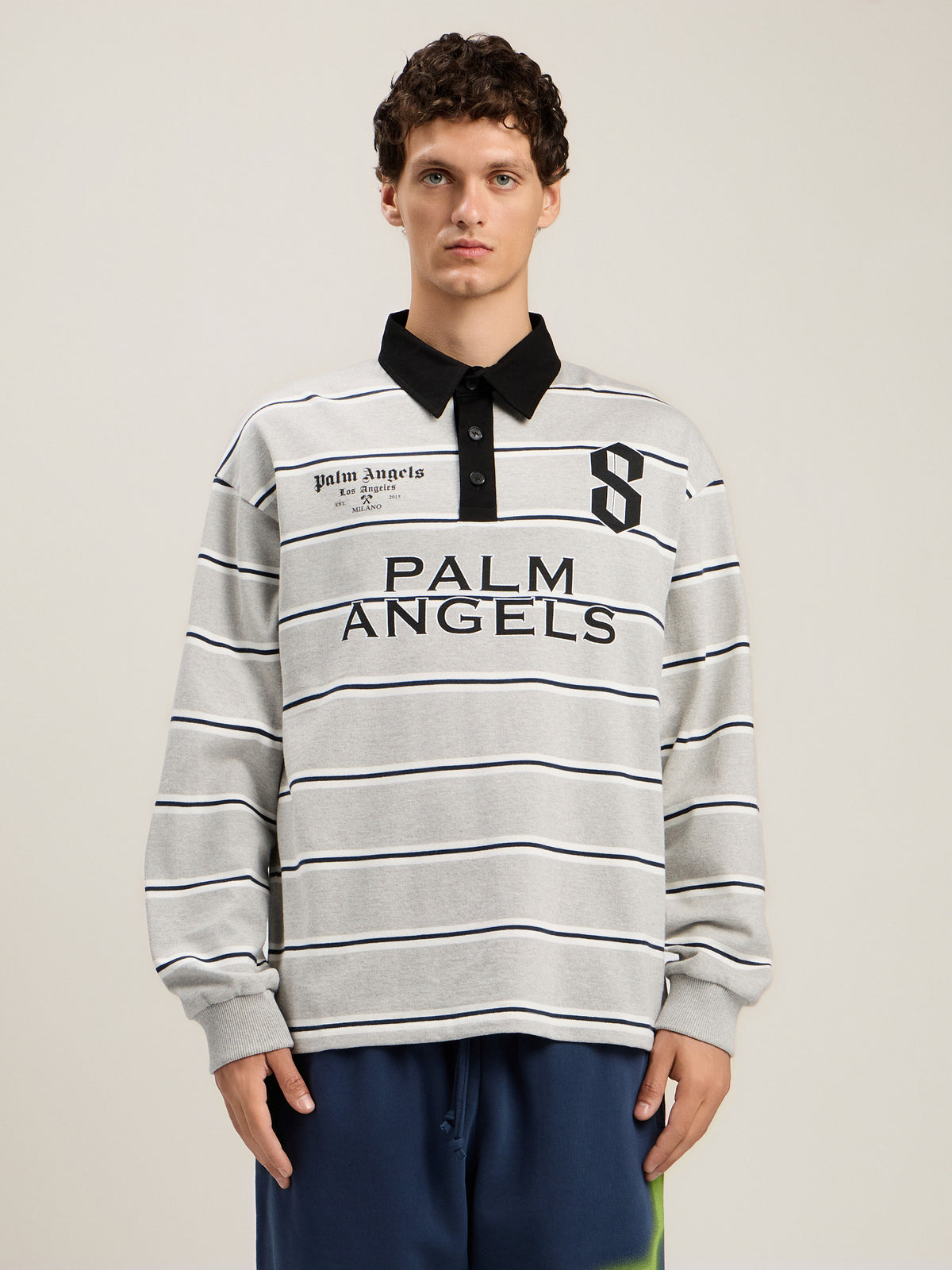 Palm Sport Long-Sleeved Polo Shirt